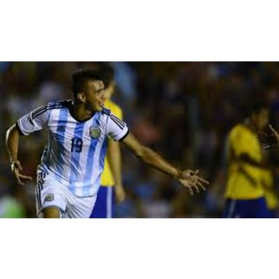 Contreras, goles en la Sub 20 y cerca del Lobo