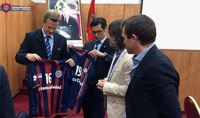 San Lorenzo present la camiseta mundialista