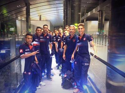 Los juveniles azulgranas ya estn en Qatar y debutan maana