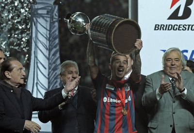 San Lorenzo brinda con la Copa Libertadores